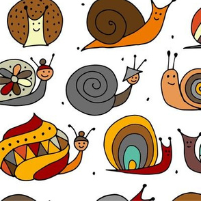  Funny Snails Pattern