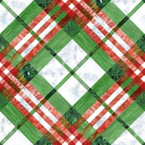 Christmas tartan - light (green dominant)