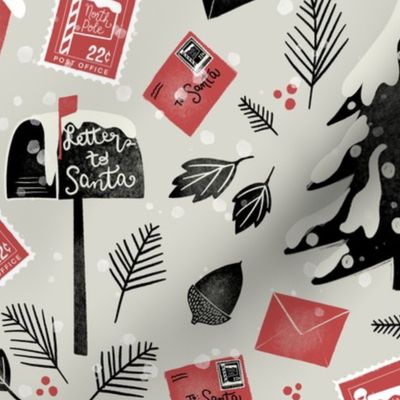 Snowy Letters to Santa