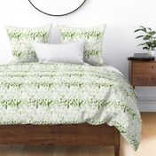 watercolor olive green abstract vibes - painted texture for modern home decor bedding nursery 336