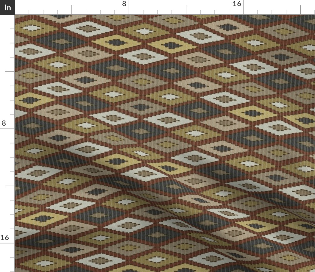 Bali Rangrang Textile-Earthtones