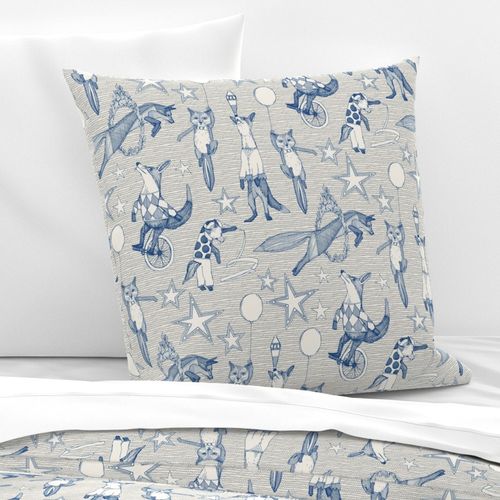 foxy circus navy ivory