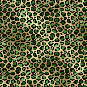 Lush Jungle Night Leopard Pattern Wallpaper for Walls