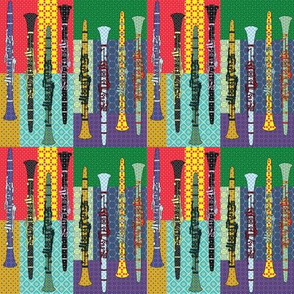 Colorful Clarinet Pattern