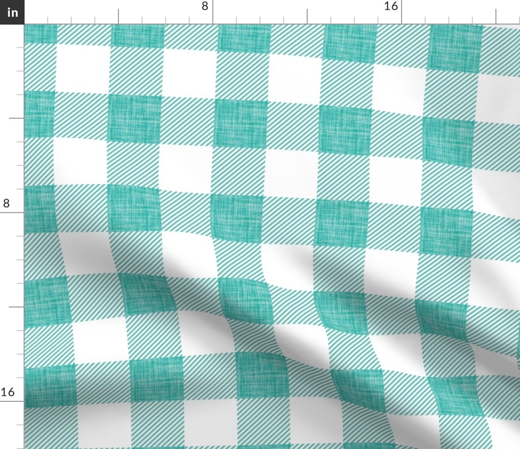 2" tiffany linen buffalo check