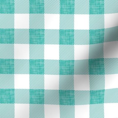 1" tiffany linen buffalo check