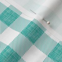 1" tiffany linen buffalo check