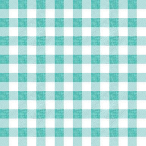 1/2" tiffany linen buffalo check