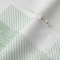 2" mint linen no. 1 buffalo check