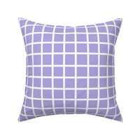 Lilac with narrow retro white check