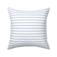 Narrow sky blue stripe on white - horizontal