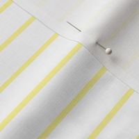 Narrow yellow stripe on white - horizontal