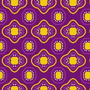 Mauve Yellow Mosaic