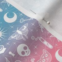 Witchy Pattern Pastel Goth Micro