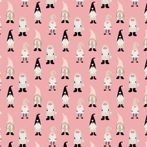 Mini Scandi Gnomes - Neutral on Pink