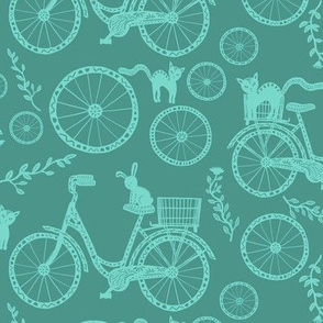 Bicycle - mint - medium