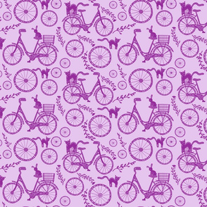 Bicycle - purple - medium