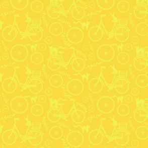 Bicycle - yellow - medium