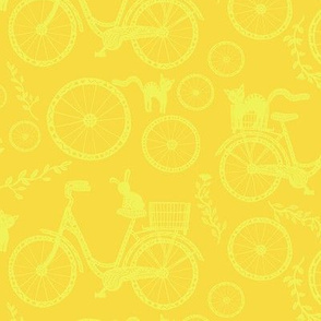 Bicycle - yellow - small