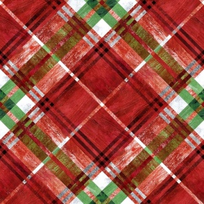 BG - Traditional Red Tartan