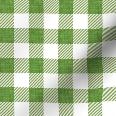 1" pickle linen buffalo check