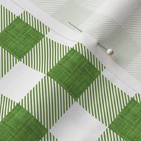 1" pickle linen buffalo check