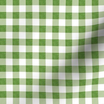 1/2" pickle linen buffalo check