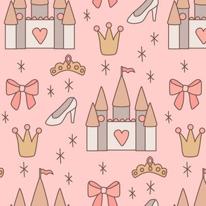 Princess Castles on Pink