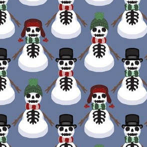 Skeleton Snowmen