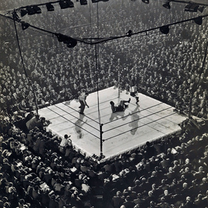 105-7 Joe Louis fighting "Jersey Joe" Woolcott, 1947