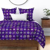 Snowcatcher Snowflakes purple