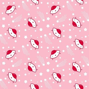 Vintage Flying Saucer Pink - Small