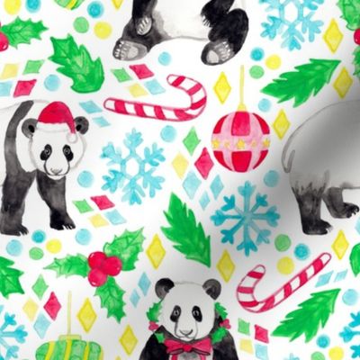  Deck The Halls With Pandas - Large