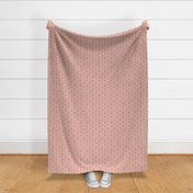 Jardin - pastel  cafe - small scale - dusty pink