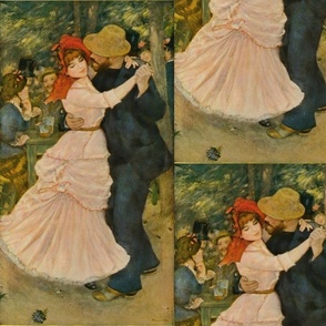 Pierre-Auguste Renoir's Dance at Bougival 1883