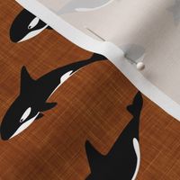 orca - killer whales - rust - LAD20