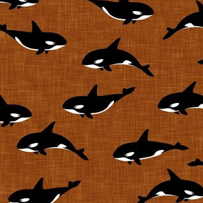orca - killer whales - rust - LAD20