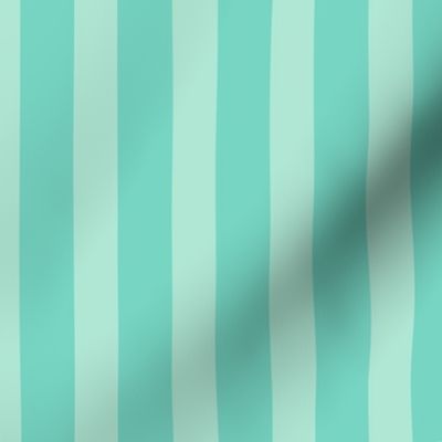 Stripes Dark Teal/Light Teal