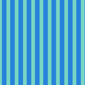 Stripes Forgetmenot Blue/Dark Teal