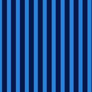 Stripes Navy Blue / Forgetmenot Blue