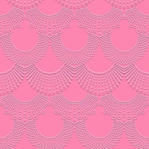 Dissent Deco, 3D Pink on Pink