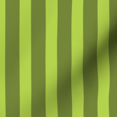 Stripes dark Green / light green