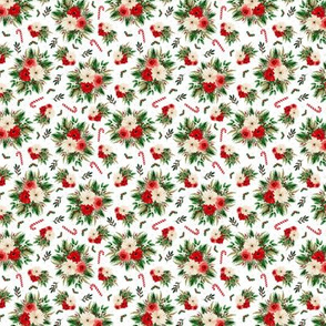 BKRD Christmas Floral 3x3