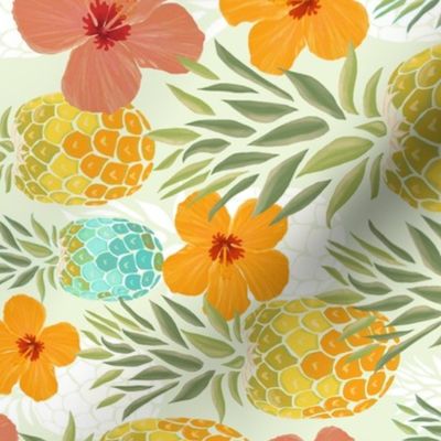 Hibiscus & Pineapple Sideways