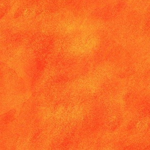 Vivid Orange Color Watercolor Texture