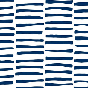 navy blue alternating minimalist solid blocks