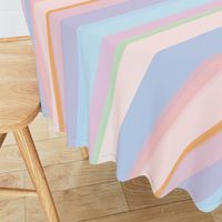 Pale Pastel Ethereal Dawn / Dusk Stripes