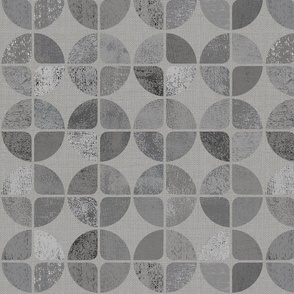 Mod Circles Gray