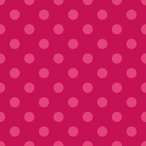 Polka Dots dark magenta/light magentta