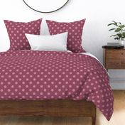 Polka Dots dark mauve/light mauve